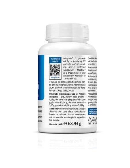 Magneziu Treonat Magtein 90 capsule Zenyth